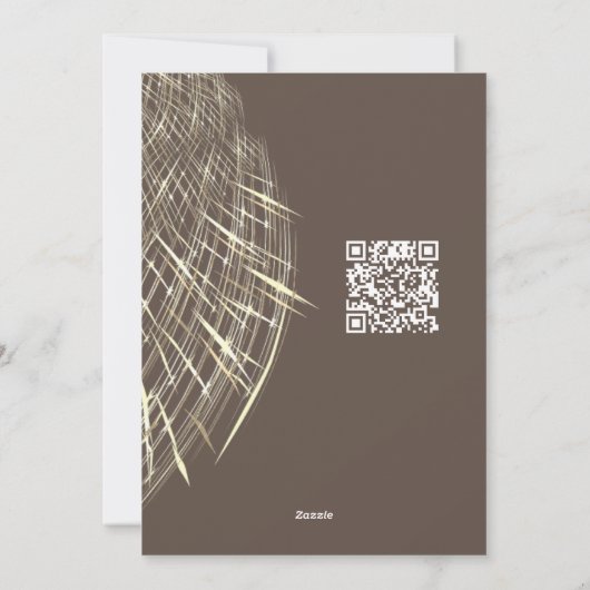 活気のある茶色と白の簡単のシーズンお気に入りの シーズンカード (裏面)