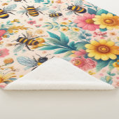 活気のある開花 シェルパブランケット (3/4)