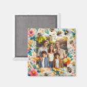 活気のある開花 マグネット (正面/裏面)