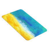 活気はっきりしたある抽象芸術シースケー絵画ズの マグネット (右側)