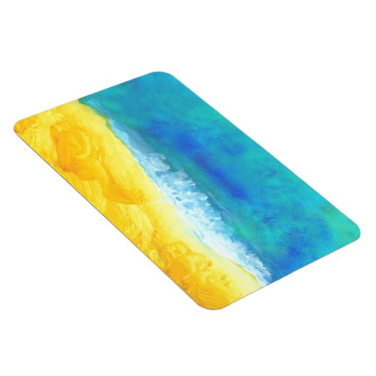 活気はっきりしたある抽象芸術シースケー絵画ズの マグネット (右側)