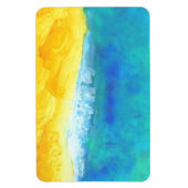 活気はっきりしたある抽象芸術シースケー絵画ズの マグネット (縦)