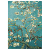 活気付くアーモンド木のヴィンテージの花柄ゴッホ クリップボード (裏面)
