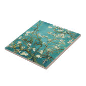 活気付くアーモンド木のヴィンテージの花柄ゴッホ タイル (側面)