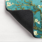 活気付くアーモンド木のヴィンテージの花柄ゴッホ マウスパッド (コーナー)