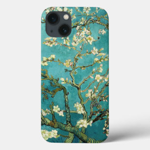 活気付くアーモンド木のヴィンテージの花柄ゴッホ iPhone 13ケース