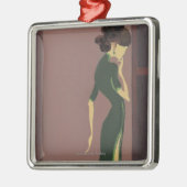 活気付く青年No.7 メタルオーナメント (左)