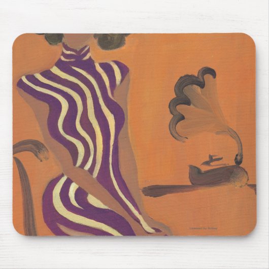 活気付く青年No.8 マウスパッド (正面)