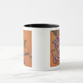 活気付く青年No.8 マグカップ (中央)