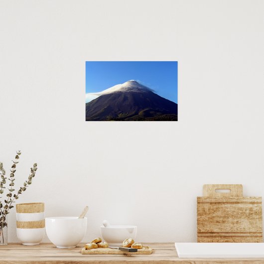 活火山 ポスター (キッチン)