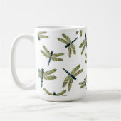 活発なトンボのマグ コーヒーマグカップ (左)