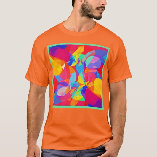 活発なパタカラフルーン魔法 Tシャツ (正面)