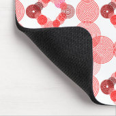 活発な円 マウスパッド (コーナー)