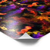 活発な抽象芸術修復恵み55.4 フォトプリント            (角)