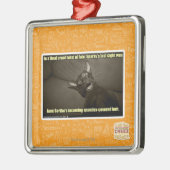 活発な最後の視力 メタルオーナメント (左)