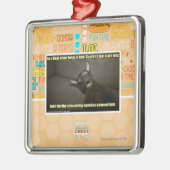 活発な最後の視力 メタルオーナメント (左)