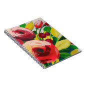 活発な開花 ノートブック (右側)