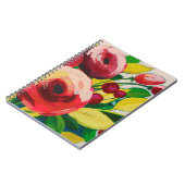 活発な開花 ノートブック (左側)