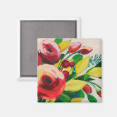 活発な開花 マグネット (正面/裏面)