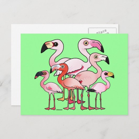 派手さ ポストカード (正面/裏面)