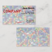 派手できらめくな名刺 名刺 (正面/裏面)