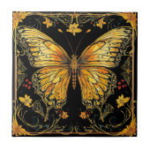 派手なアールデコ新しいバタフライセラミックタイル タイル (正面)