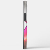 派手なサーモンまたは桃、非常に粗いデジタル化 Case-Mate iPhoneケース (裏面 / 右)