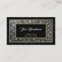 派手なシルバーグリッターソーシャルメディアとアポイントメント