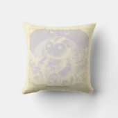 派手なパッチワークの花 クッション (裏面)