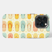 派手なビーチサンダル iPhoneケース (裏面横)