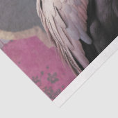 派手なフラミンゴフローラとアラベスクなランタン 薄葉紙 (詳細)