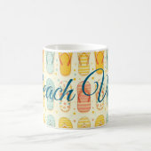 派手なフリップフロップ コーヒーマグカップ (中央)