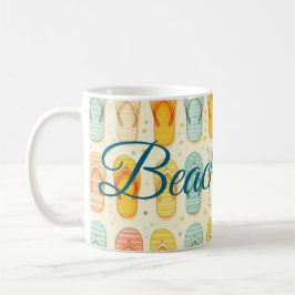 派手なフリップフロップ コーヒーマグカップ