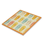 派手なフリップフロップ タイル (側面)