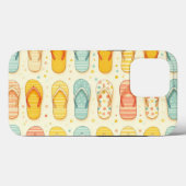 派手なフリップフロップ Case-Mate iPhoneケース (裏面 (横))