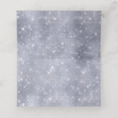 派手なプラチナシークンズルックすべての行事 プレイスカード (内部開封)