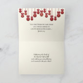 派手なプリン | クリスマス企業の シーズンカード (内部)