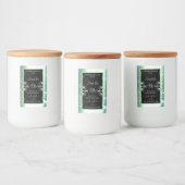 派手なライトテールとブラックの商品ラベルジュエル フードラベル (ボトル)