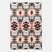 派手な光から暗いラポートに、サケ澄んモンからグレーに キッチンタオル (縦)