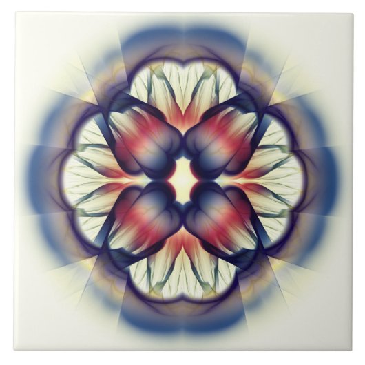 派手な明るい装飾 タイル (正面)