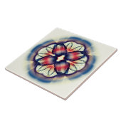 派手な明るい装飾 タイル (側面)