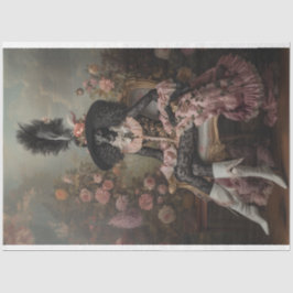 派手な標準プードルデコップページ 薄葉紙