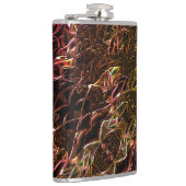 派手な澄んラインで茶色のネオンの鏡像化スタイル フラスク (右)