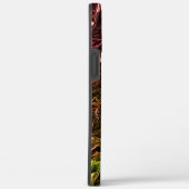 派手な澄んラインで茶色のネオンの鏡像化スタイル Case-Mate iPhoneケース (裏面 / 右)