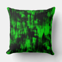 派手な緑と強い黒のスクラッチ汚れ