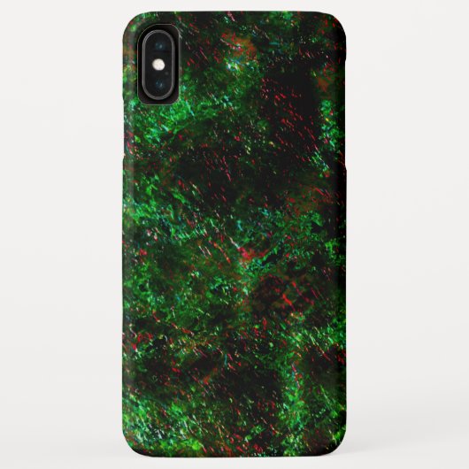 派手な緑と赤のダークスポットの変動 Case-Mate iPhoneケース (裏面)