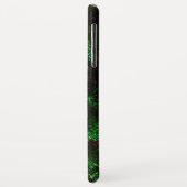 派手な緑と赤のダークスポットの変動 Case-Mate iPhoneケース (裏面/左)