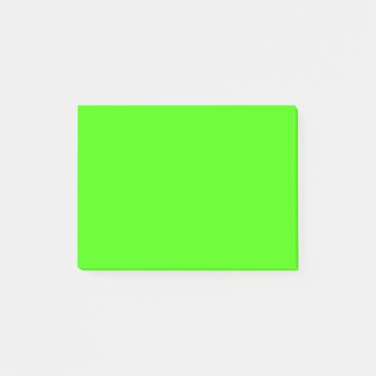 派手な緑 ポストイット (正面)