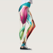 派手な羽 レギンス (右)