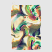 派手な色と滑らかなグラデーションの繊維状のステイン